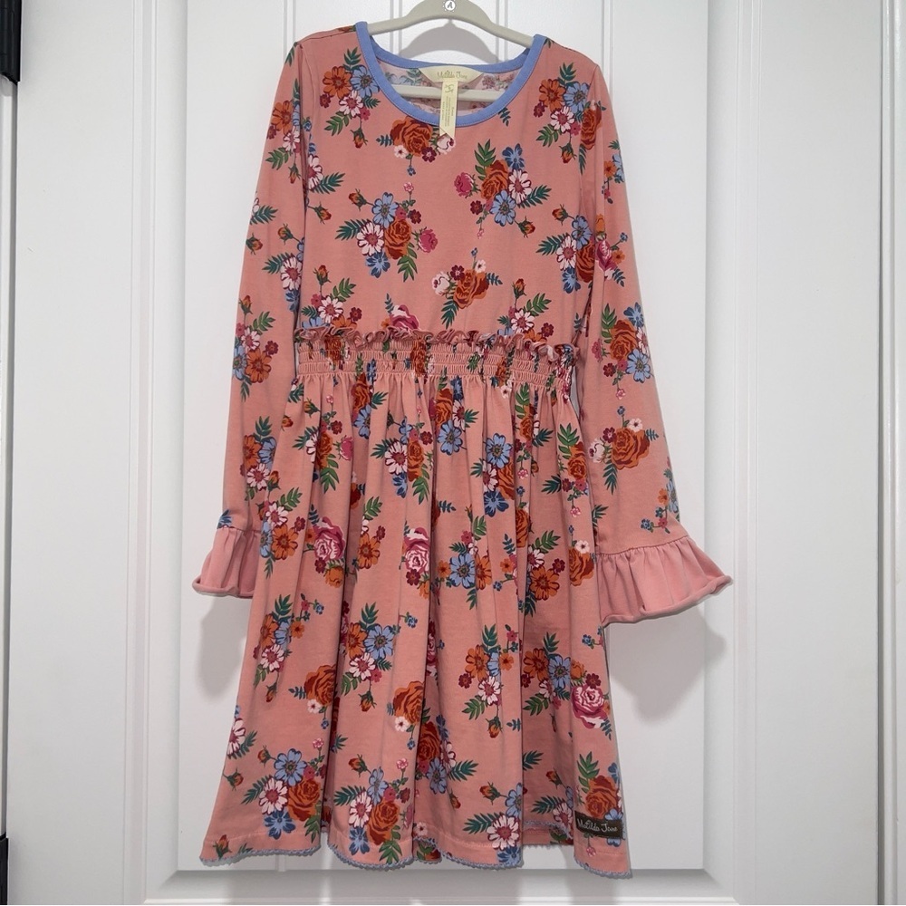 Matilda Jane Girl’s Moments With You Lots to Learn Long Sleeve Dress Size 8 - Picture 2 of 6